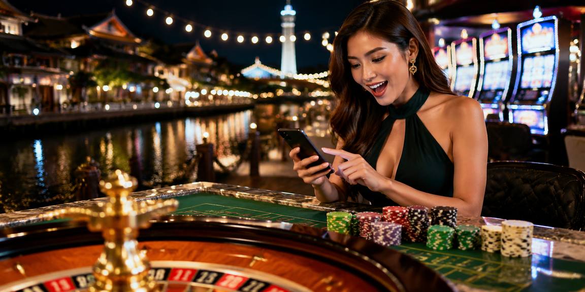 winwin4d Live Casino Malaysia dengan Touch 'n Go di lobi